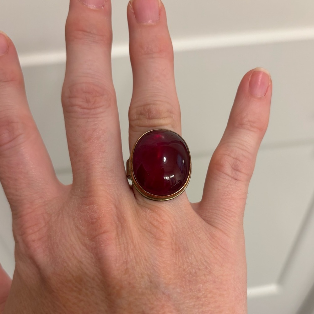 Jamie Joseph Radiant African Red Ruby Ring - Picture 6 of 6